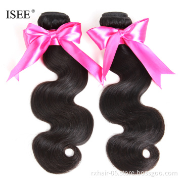 Mongolian Body Wave Real Human Virgin Hair From Xuchang ISEE Hair Company